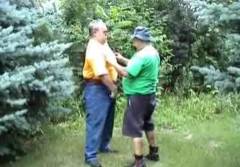 Grandpa Ride Motorcycle To Fuck Buddy's House (low quality)