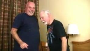70+ Grandpas Still Going Strong (Hard) In Motel